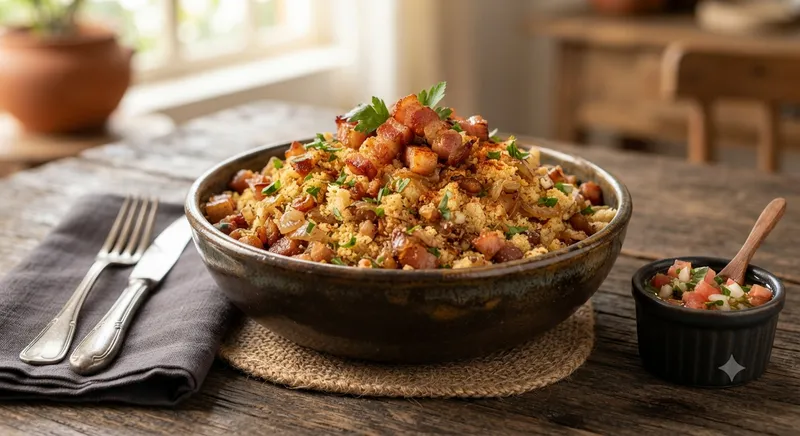 Farofa de Bacon