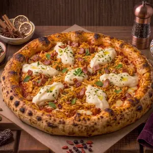Pizza Frango com Bacon e Catupiry