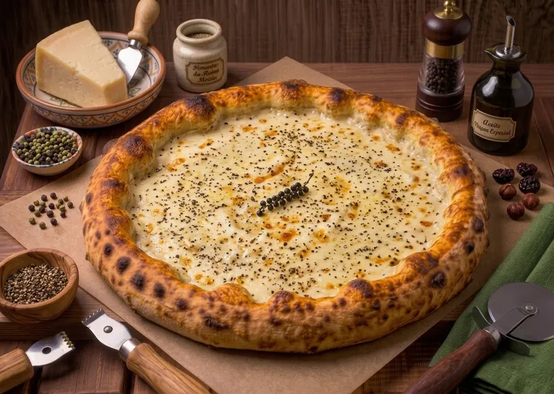 Pizza Caccio e Pepe